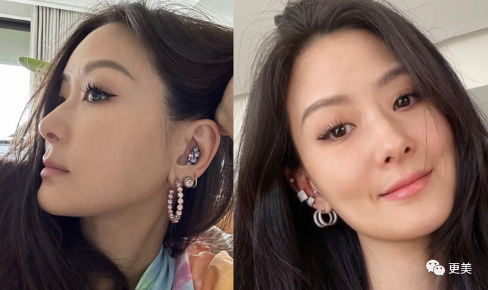 △台湾第一名媛孙芸芸，其实后期家道中落父亲破产，连忙抓紧老公上岸，脸蛋还有名媛的影子，拍照方式妥妥金丝雀风