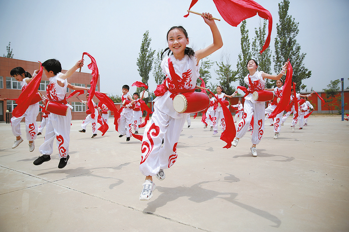 特色大课间——安塞腰鼓