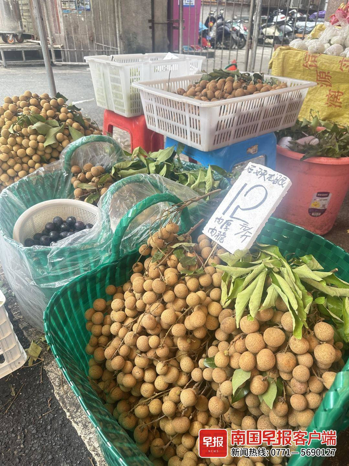 ▲今年的龙眼价格普遍较贵。