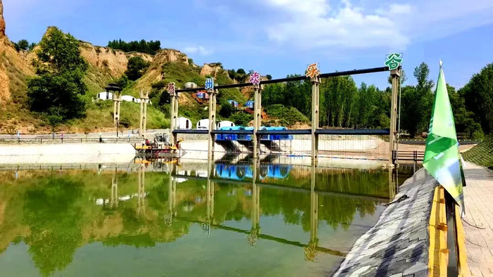 图为寿阳县南燕竹村燕州小镇