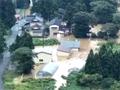 日本山形县遭创纪录大雨 多地48小时降雨量近400毫米