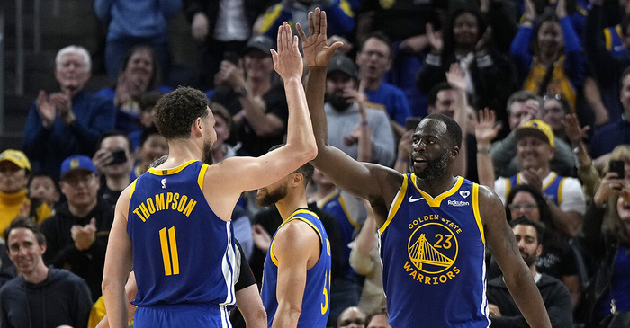 克莱·汤普森和德雷蒙德·格林