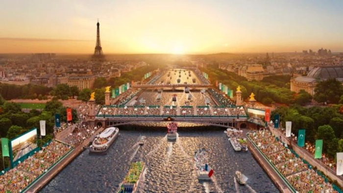 （▲2024年夏季奥运会开幕式创意效果图。来自国际奥委会官方网站）