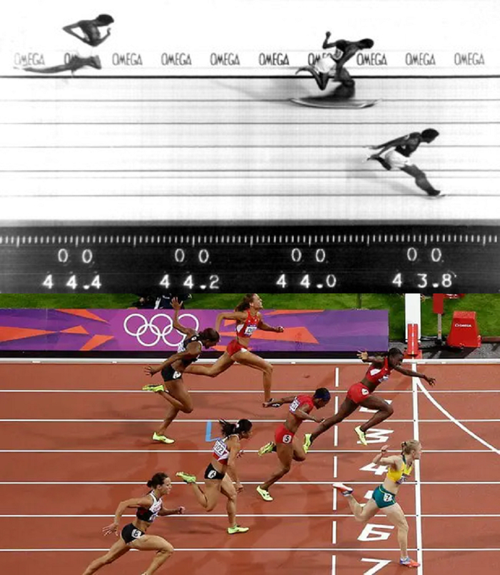 ▲技术进步使更精确的计时成为可能（图源：OMEGA）