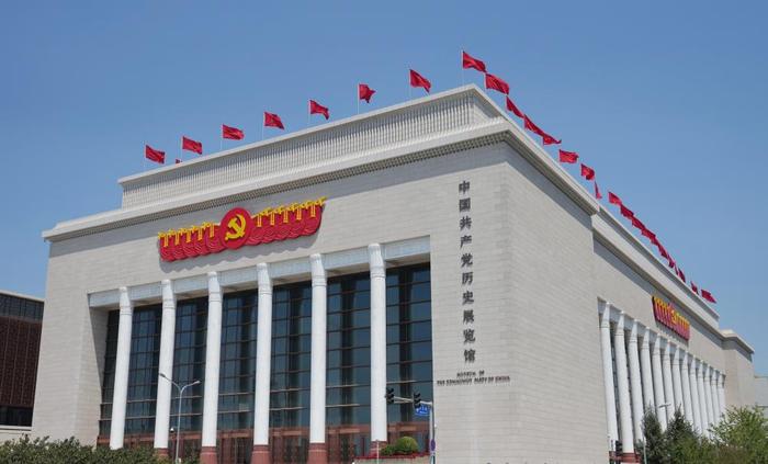 位于北京的中国共产党历史展览馆（新华社记者鞠焕宗 摄）