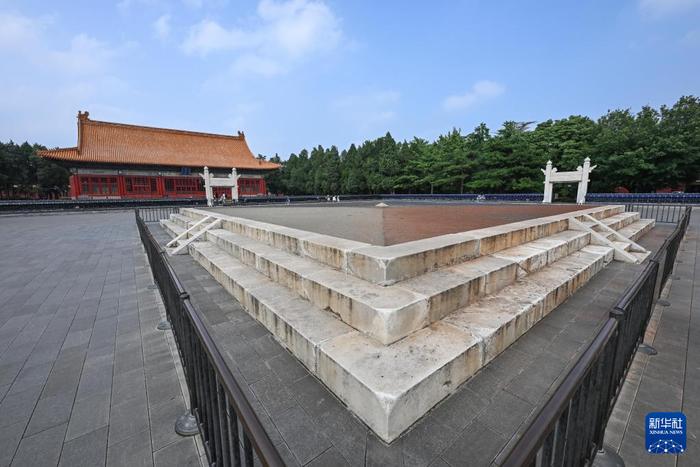   这是7月16日拍摄的社稷坛。新华社记者 陈晔华 摄