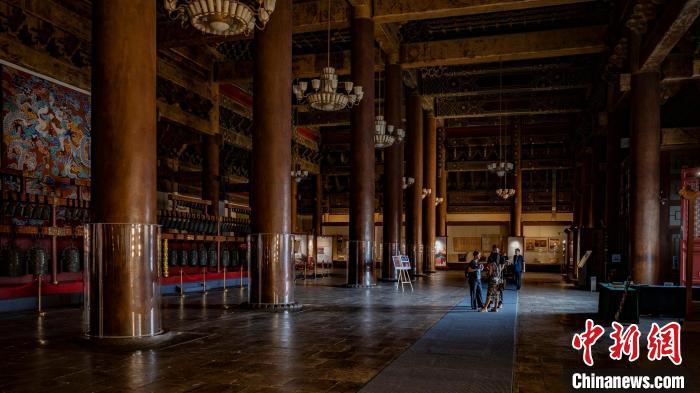 北京中轴线15处遗产构成要素之一的太庙。　国家文物局供图
