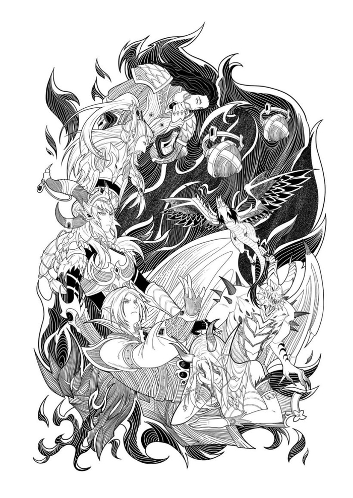 廿三为 10.0 版本绘制的同人图