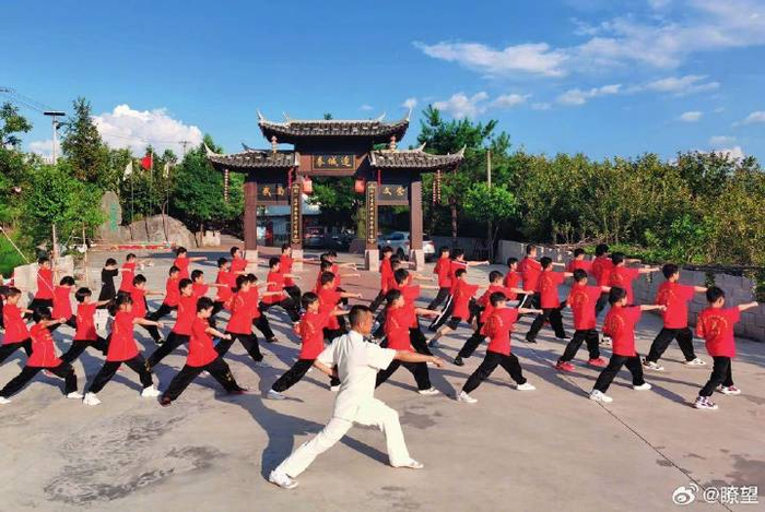 福建省连城县连城拳传承体验中心“第十六届连城拳暑期传承体验班”训练场景（2022 年 7 月 28 日）受访者供图