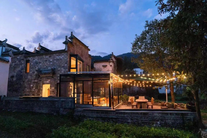 ▲黟县碧山村我的收藏民宿