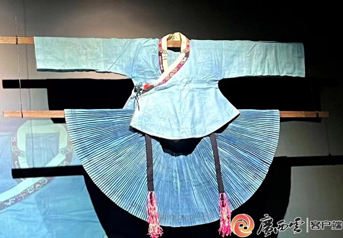 壮族女服。柳州博物馆提供