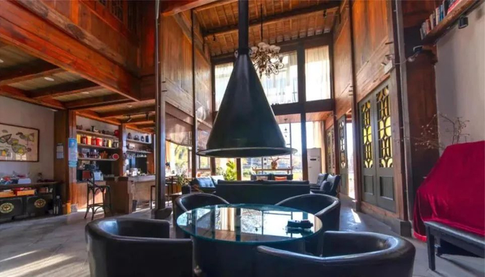 ▲中西结合的阿琳娜花园