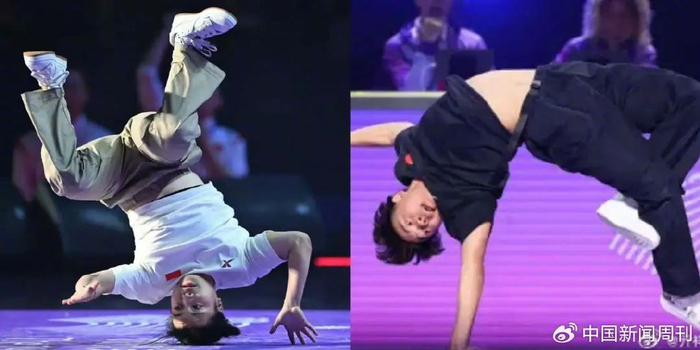 图源：微博@Bgirl刘清漪671、微博@亓祥宇Lithe-ing