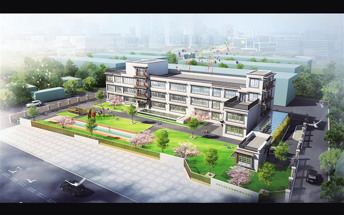 效果图。图由西藏自治区实验幼儿园提供