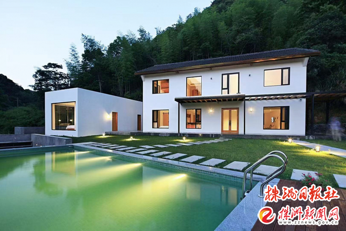 ▲泉水村的“有舍民宿”。