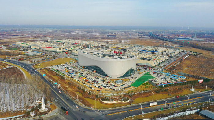 云裳小镇鸟瞰图。通讯员 庞趁友 摄