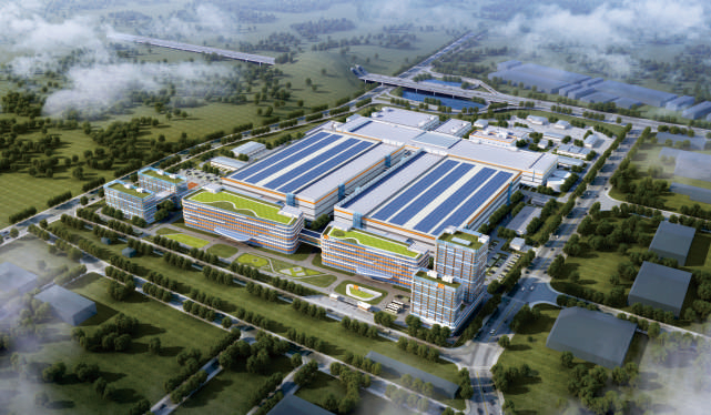 　　华润微电子项目效果图。