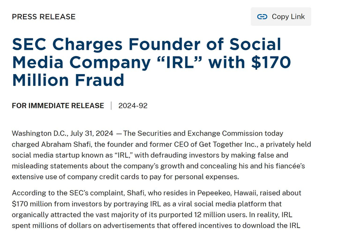 （来源：SEC官网）