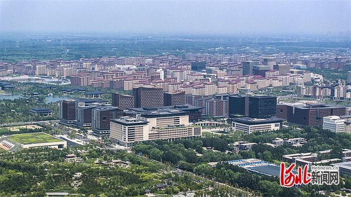 图为7月29日拍摄的雄安新区建设新貌。 河北日报记者 田明摄