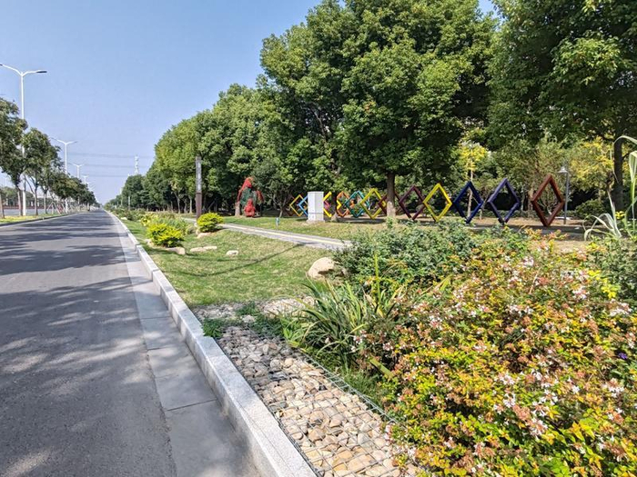 扬州海绵大道。张孔生 摄