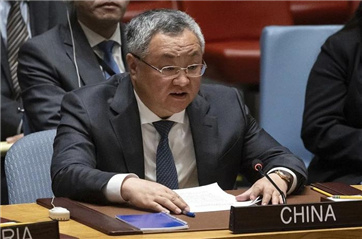 中国常驻联合国代表傅聪（资料图）