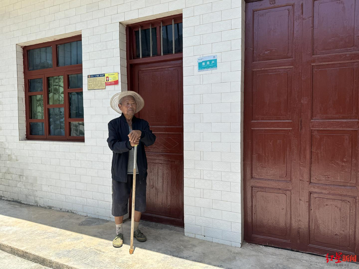 ▲谢瑜的外公张永仁&nbsp;杨雨奇 摄