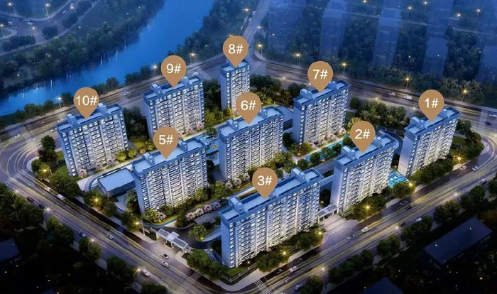 南京珠江四季悦城效果图。图/珠江投资官网