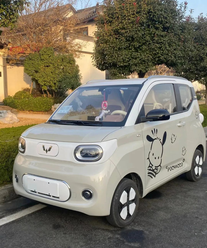 五菱宏光miniev/图源：小红书@璇璇baby