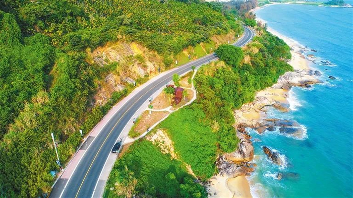 石梅湾。海南日报记者 张茂 摄