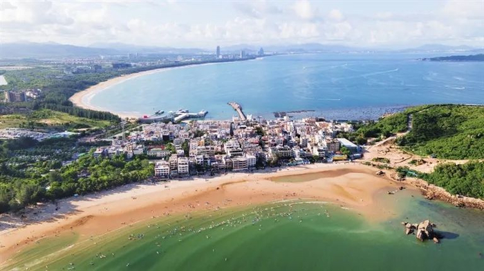 三亚后海。新华社发