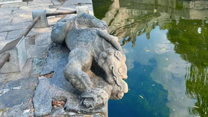 万宁桥的镇水兽