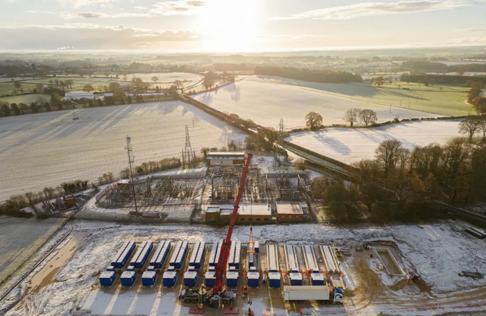 △远景储能英国Wormald Green项目。图源：HEIT