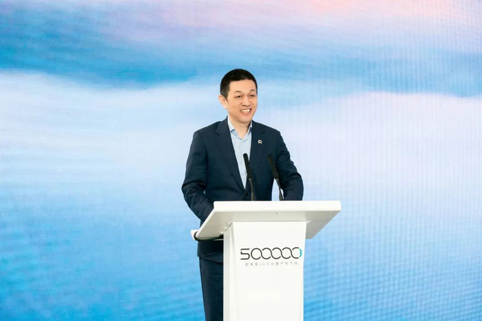 蔚来汽车创始人李斌，图源蔚来汽车官方微博