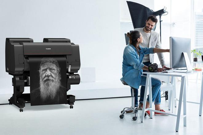 ▲为摄影和美术等图像艺术市场而设计的佳能 imagePROGRAF PRO 系列新产品