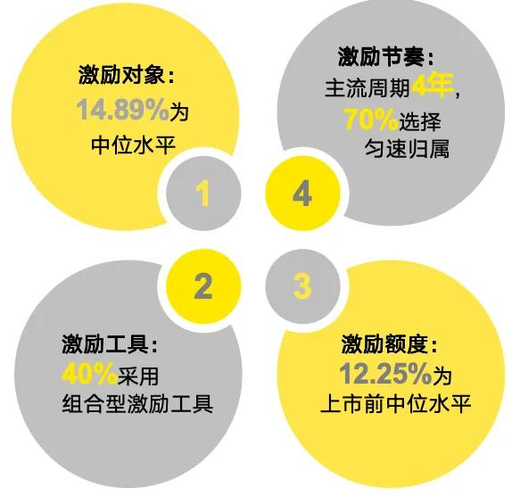 图表 14：新一代信息技术行业港股上市公司上市前长期股权激励趋势洞察