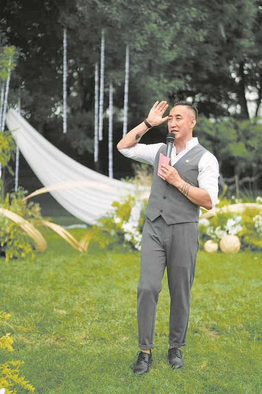 魏莱在工作中。 受访者供图