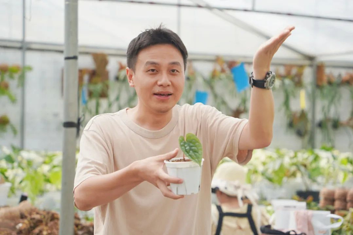 浇浇植物超市创始人吴家凡。