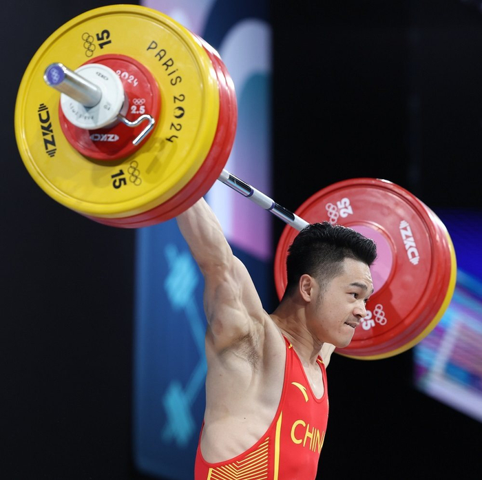 8月8日，石智勇在比赛中。新华社记者杨磊摄