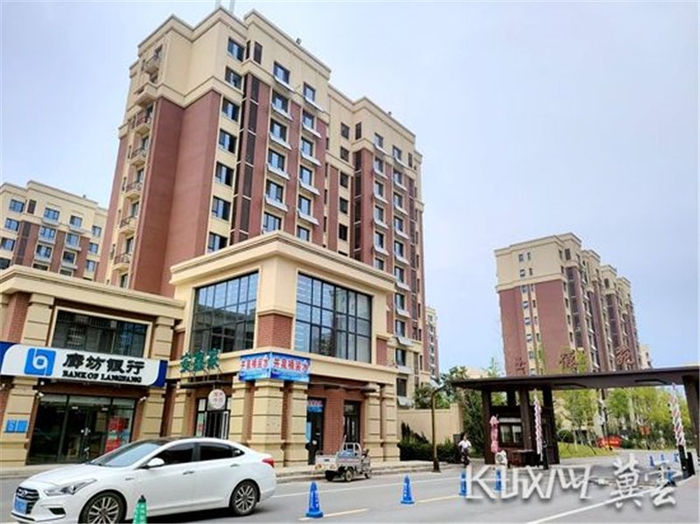 临空经济区（廊坊）新航佳苑社区玉德苑小区。长城网·冀云客户端记者 祝雪娟 摄