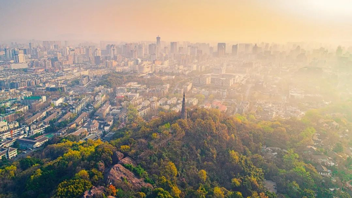 航拍杭城 图源：视觉中国