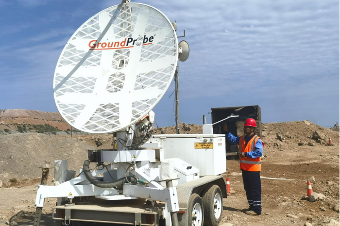 华刚矿业具有世界领先水平的边坡监测雷达  