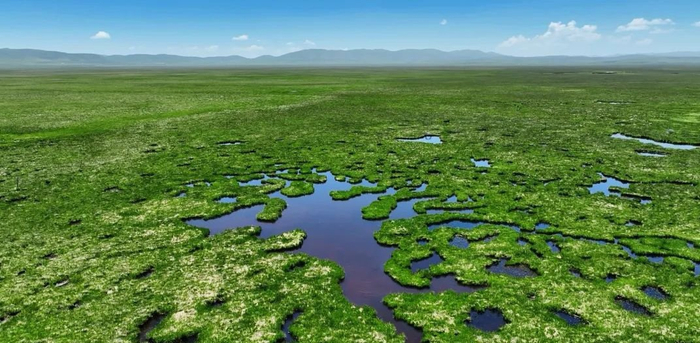 图为色达县泥拉坝国际重要湿地。（色达县林草局供图）