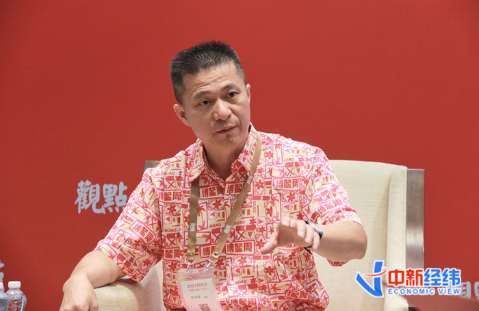 复星康养总裁陈育骏。中新经纬 薛宇飞 摄