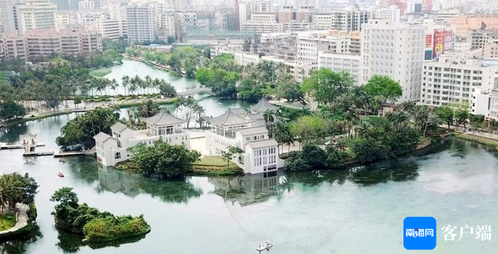 图为治理后的东西湖。项目单位供图