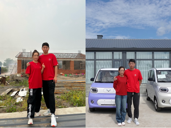 　　▲回村创业成功后，夫妻俩翻修了新房子。