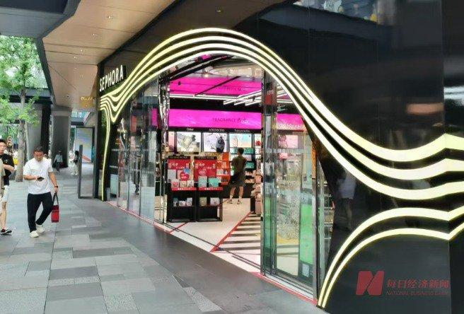 絲芙蘭成都門店 圖片來源：每經(jīng)記者 杜蔚 攝