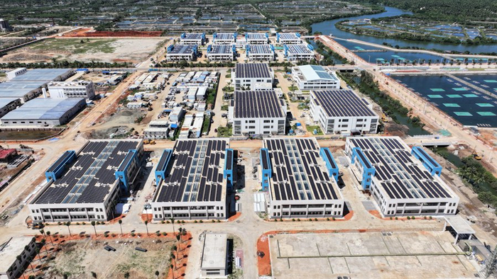 资料图：冯家湾现代化渔业产业园。记者 郑光平 摄