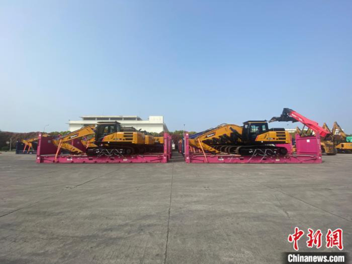 国荣物流全资子公司深圳市中特运物流供应链有限公司上海堆场。受访人供图