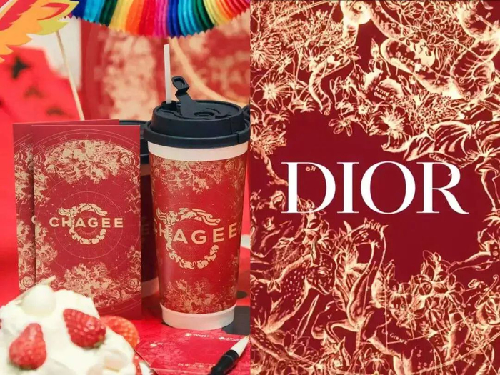 图1：霸王茶姬产品“去云南·玫瑰普洱”，杯子又被称为“茶马古道杯”；