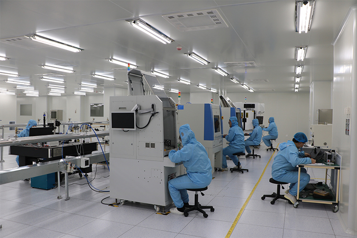 芯联新（河北雄安）科技有限公司入驻雄安科创中心中试基地。受访者供图